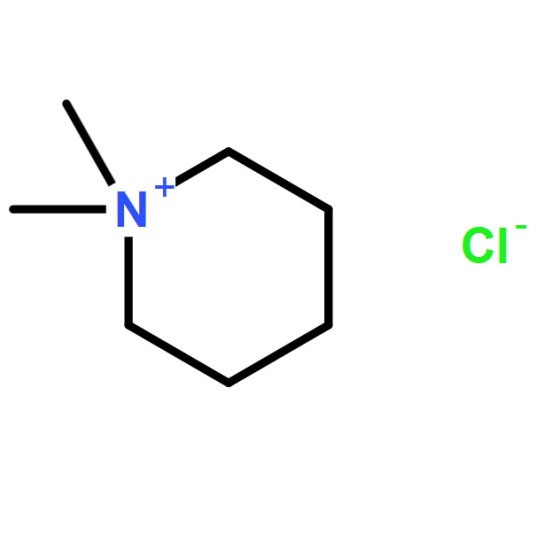 Mepiquat chloride Structural formula