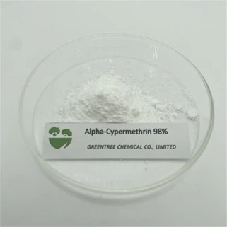 Insecticide Alpha-Cypermethrin 98% Tc Agricultural Chemicals C22H19Cl2NO3