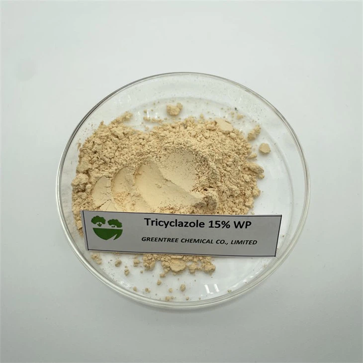 Tricyclazole 15% WP Agricultural Chemicals Pesticide Fungicide For Rice