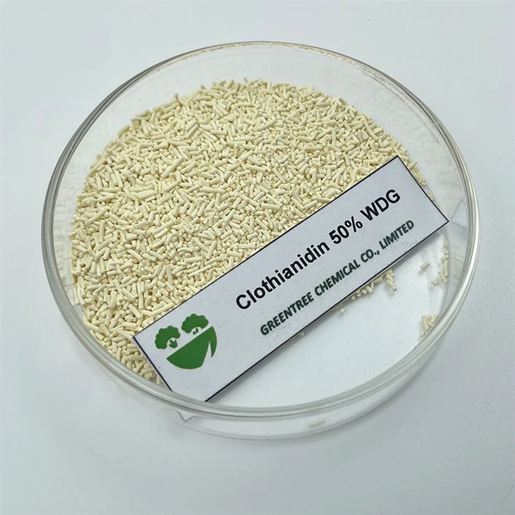 C6H8ClN5O2S Clothianidin 50% Wdg Agricultural Chemicals Insecticide