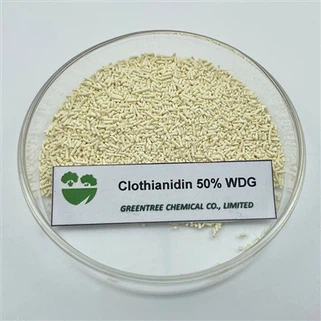 C6H8ClN5O2S Insecticide Pesticide Clothianidin 50% Wdg Products
